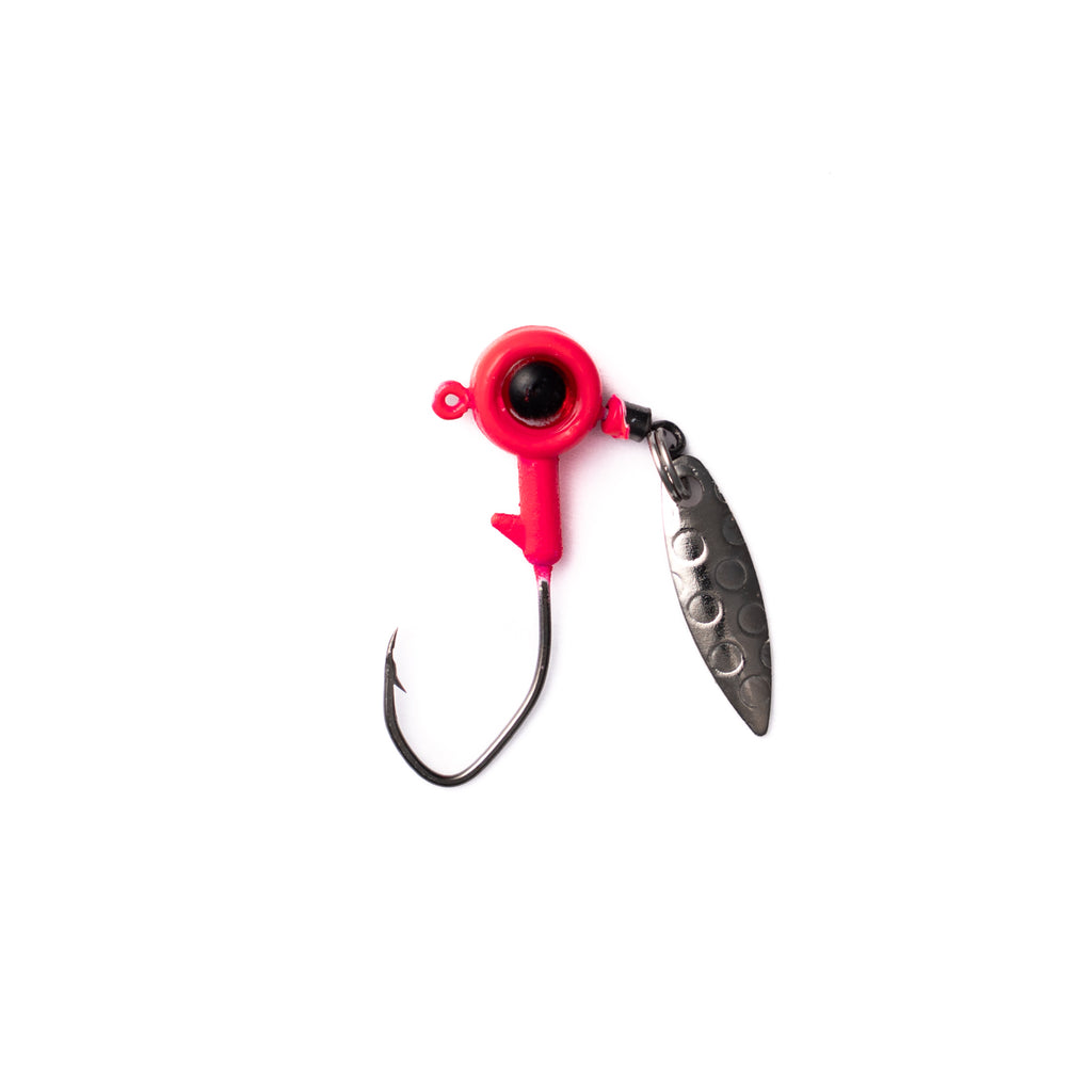 1/8oz Underspin Jig (4 colors, 2 pack)
